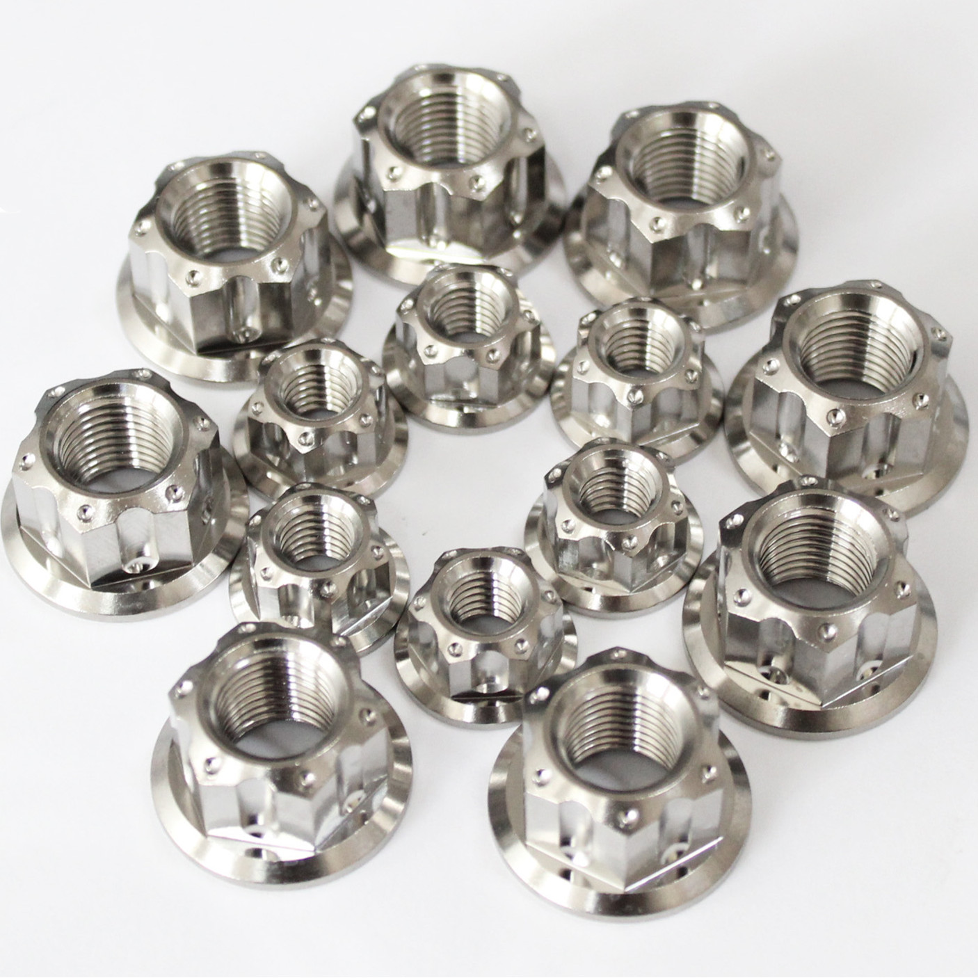 Titanium Alloy Flange Nuts