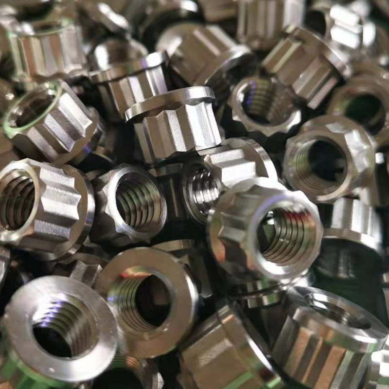 12 Point Titanium Flange nuts